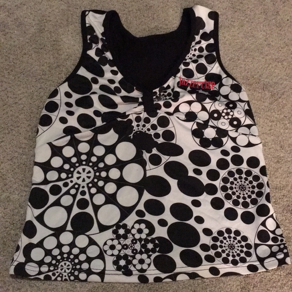 Jazzercise workout tank